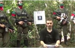 Franz, who turned 18 while in captivity, is shown in an EPP video