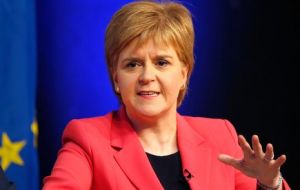 Scottish First Minister Nicola Sturgeon has been demanding substantial new powers are transferred to Holyrood following Brexit. 