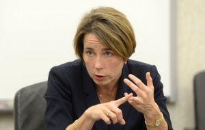 Massachusetts Attorney General Maura Healey said the state is joining fellow states in challenging the revised travel ban.