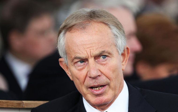 Blair warned that even removing Jeremy Corbyn as leader would not solve Labour’s problems as the party is “fundamentally” in “the wrong political position”. 