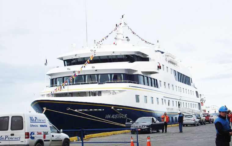 Punta Arenas is a crucial logistics port for Antarctic cruises and for scientific research vessels from the Antarctic Treaty country-members.  