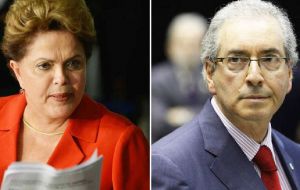 Cunha drove the successful impeachment of ex president Rousseff and was forced from his position and arrested on accusations he received millions in bribes