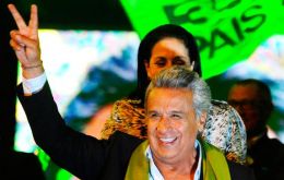 Moreno, designated heir to a decade of President Correa’s “21st-century socialism,” had 51.07% of the vote to 48.93% for conservative ex-banker Guillermo Lasso
