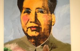 The painting, titled “Mao”, was sold to a private Asian collector at a Sotheby's auction — it sold for much less than the US$15 million it expected to fetch.