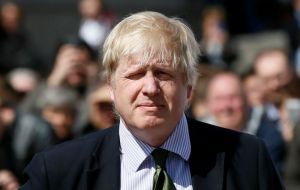 Russia criticized a decision by Foreign Secretary Boris Johnson to cancel a visit to Moscow this month, saying it showed a lack of understanding of events in Syria. 