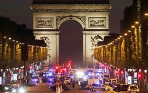 The poll was conducted on Wednesday and Thursday before a shootout on Paris' Champs Elysees that left a police officer dead and was claimed by the Islamic State.