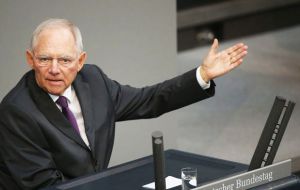 Meanwhile, German Finance Minister Wolfgang Schaeuble said the UK would not have advantages over 27 EU members once Brexit negotiations were concluded.