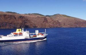 RMS St Helena after concluding successfully sea trials, is scheduled to begin loading operations in Cape Town before departing for the Island  