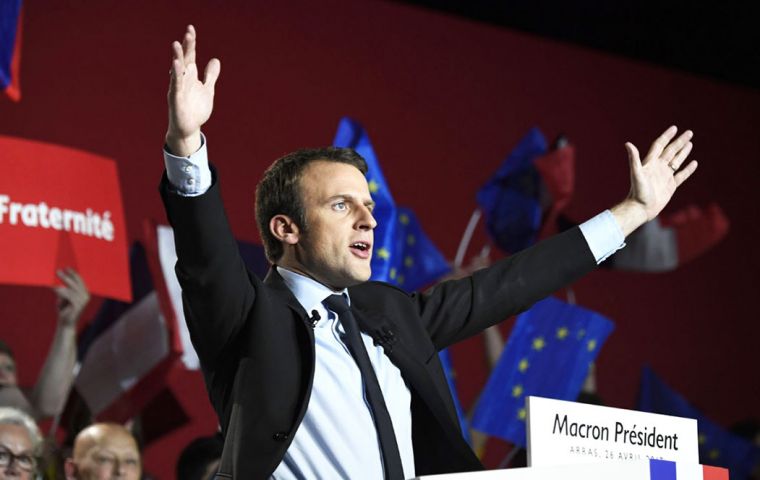 Macron a year ago was a member of the government of one the most unpopular French presidents in history. Now, at 39, he has won France's presidential election