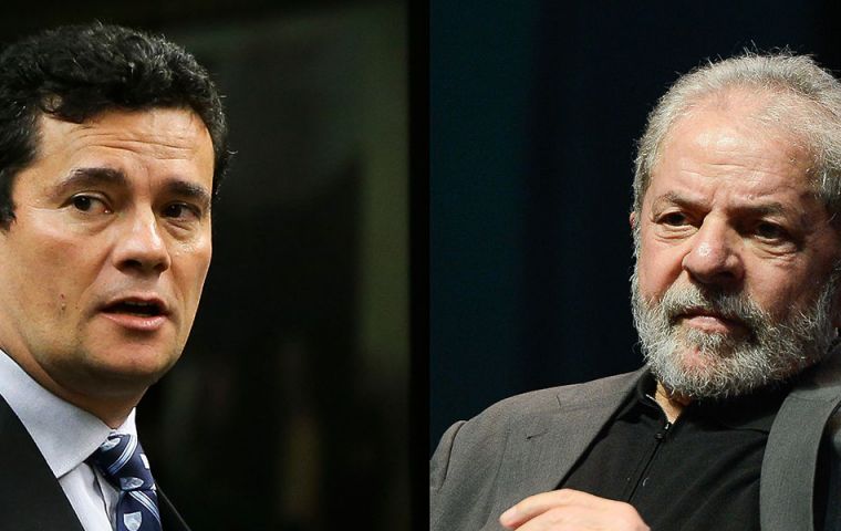 The closed hearing put Lula face-to-face with Judge Sergio Moro, a hero to many Brazilians for his relentless pursuit of powerful figures in Petrobras graft probe