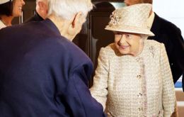 The Queen met Commander Keith Evans, the oldest (known) living Old Pangbournian