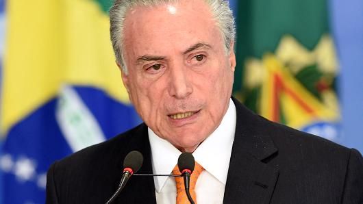 Brazil President Temer has been charged with corruption by top prosecutor