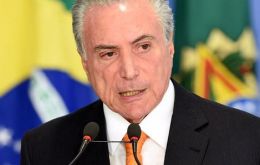 Temer is suspected to have participated “with vigour” in cases of corruption