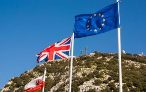  “Gibraltar is one of these territories and therefore bound to leave the European Union together with the United Kingdom,” Mr Juncker said in his response.