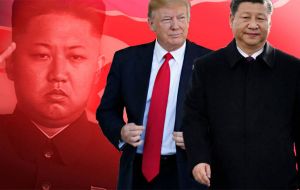 Tensions between Washington and Beijing dominated the run-up to the meeting, with Trump ratcheting up pressure on President Xi Jinping to rein in North Korea 