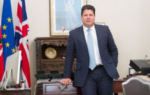 Chief Minister of Gibraltar, the Hon Fabian Picardo QC MP
