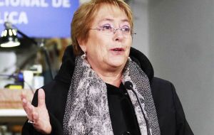 Business leaders blame the center-left government of President Michelle Bachelet for generating uncertainty by trying to push a raft of social and economic reforms
