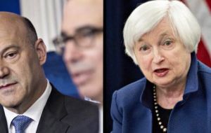 Cohn, a former Goldman Sachs president and Yellen current Fed Chair