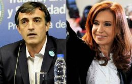 Esteban Bullrich and Cristina Fernandez are running a pre-candidates of their respective parties in the crucial province of Buenos Aires