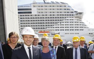 France under Macron has been pushing for a 50-50 split between Fincantieri and STX's French shareholders - a proposal rebuffed by Italy.