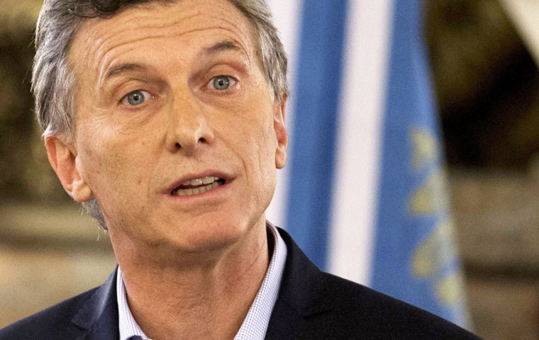 ”Once we confirm Argentines' vocation for change, (the investments) will multiply several more times” said Macri ahead of Sunday's mid-term primary elections. 