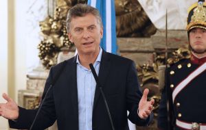 But no matter how many seats Macri's coalition picks up in October, he will still lack a majority and must build alliances to pass reforms. 