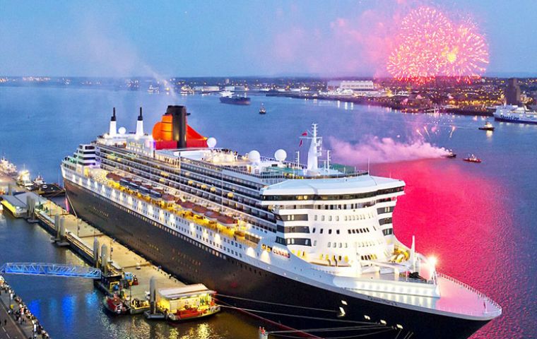 Celebrations culminate on QE2 Day - 20 September 2017 - exactly 50 years since the ship was launched by Her Majesty Queen Elizabeth II. 