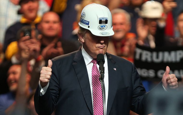 A White House official said the infrastructure council, which was still being formed, “will not move forward”. Trump looks to spend US$1 trillion on infrastructure. 