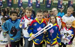 Children and athletes from every active sports club marked the Baton’s route 
