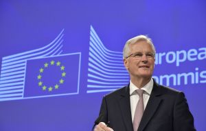 Barnier infuriated some in London by tweeting that the “essential” issue was to make progress on citizens’ rights, the financial settlement and Ireland.