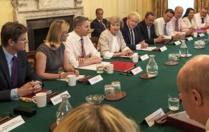 PM Theresa May chaired a meeting of the government's emergency response Cobra committee. 
