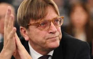 Speculation about Mrs. May's speech was sparked when EU Parliament negotiator Guy Verhofstadt claimed an “important intervention” would be made by the PM