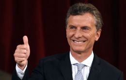 The announcement is good news for President Mauricio Macri’s “Let’s Change” coalition ahead of mid-term congressional elections next month. 