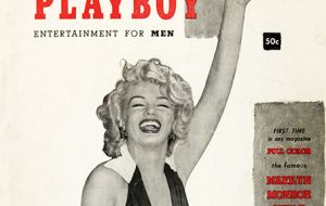 In 1953, a time when states could legally ban contraceptives, Hefner published the first issue of Playboy, featuring naked photos of Marilyn Monroe 