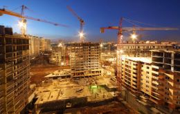 Construction is booming led by greater public spending on infrastructure projects, expanding private sector credit and rising interest from property developers