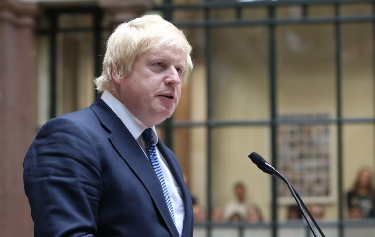 “That double lock is there for the people of Gibraltar,” Boris Johnson said. “It remains absolutely fixed and immoveable as the Pillars of Hercules themselves”