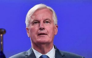 Barnier said trade talks were likely to be delayed by months, increasing the chance of no deal being done.