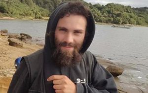 The remains were found near the site where indigenous rights activist Santiago Maldonado was last seen at a tribal rights protest on August first