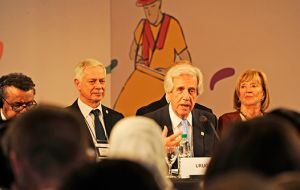 Uruguay president Dr. Tabaré Vázquez, said the Montevideo Roadmap represented a bold commitment by governments to intensify action to protect people from NCD