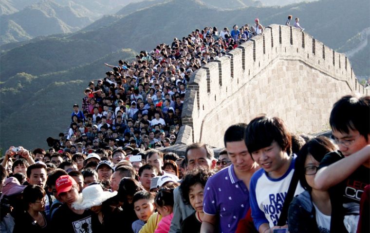 According to the Chinese National Tourism Administration, outbound travel has grown 270% since 2008 and it is forecast to reach 200 million departures by 2020.