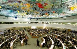 The Universal Periodic Review takes place at the Palais des Nations in Geneva
