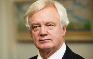 David Davis insisted good progress was being made across the board, and that the negotiations had narrowed to a “few outstanding, albeit important, issues”.