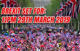 The amendment enshrining Brexit day in law will be considered by MPs when the European Union (Withdrawal) Bill returns to the Commons next week. (Pic Anygator.com)