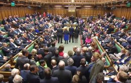 MPs backed plans to repeal the 1972 European Communities Act, which will end the supremacy of EU law in the UK, by 318 votes to 68. 