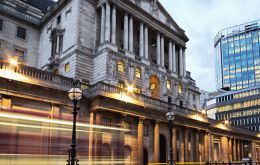 The Bank of England has said it is braced for the potential loss of 75.000 finance jobs following Britain's departure from the European Union. 