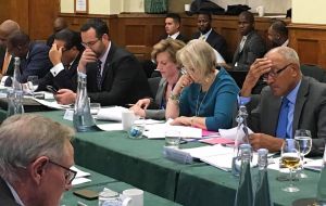 Discussions during the BOTs Joint Ministerial Council at the Foreign Office 