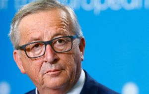“She is a tough negotiator, and not an easy one,” Juncker said reflecting concern in Brussels that concessions by Ms May could fuel a push to unseat her.