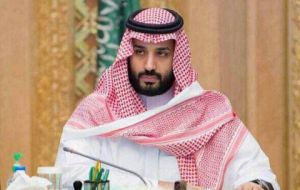 Crown Prince Mohammed bin Salman, 32 is hoping to recover much of US$ 100bn estimated to have been embezzled by other princes and top officials