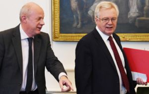 The Joint Ministerial Committee in London will be attended by First Secretary of State Damian Green and Brexit Secretary David Davis for the UK government.