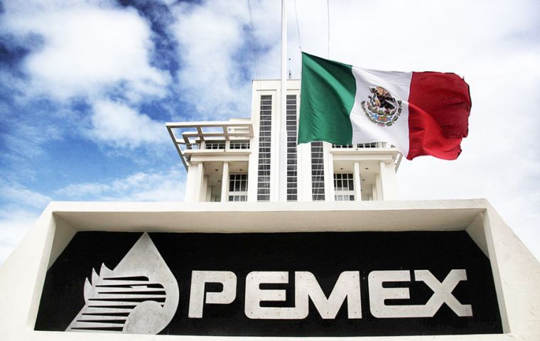 Pemex cited a late October deepwater pre-salt oil auction in Brazil for lessening interest in its project. Six of eight blocks in Brazil were awarded to majors